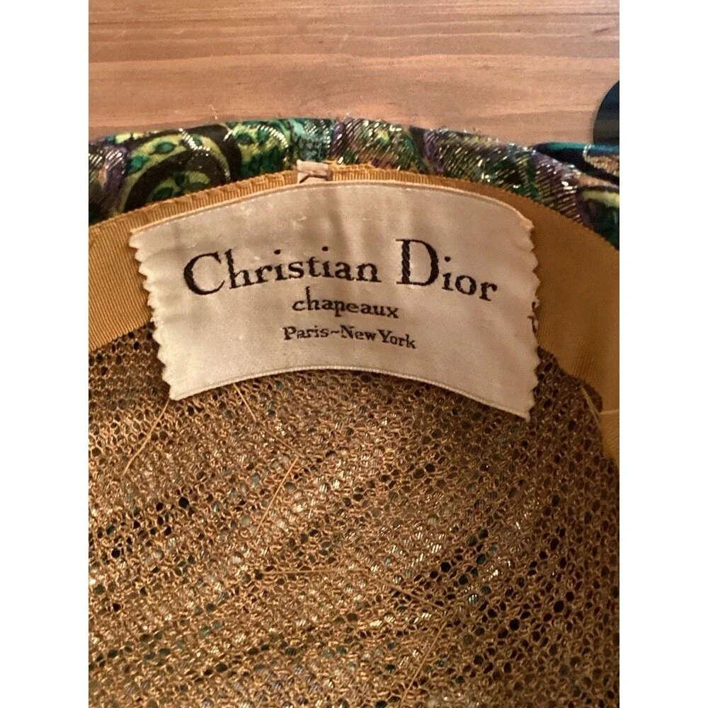 Dior christian chapeaux